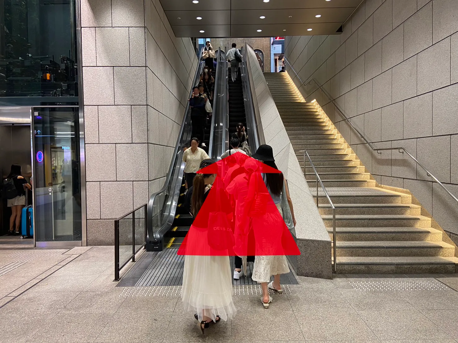 心斎橋駅からの行き方②